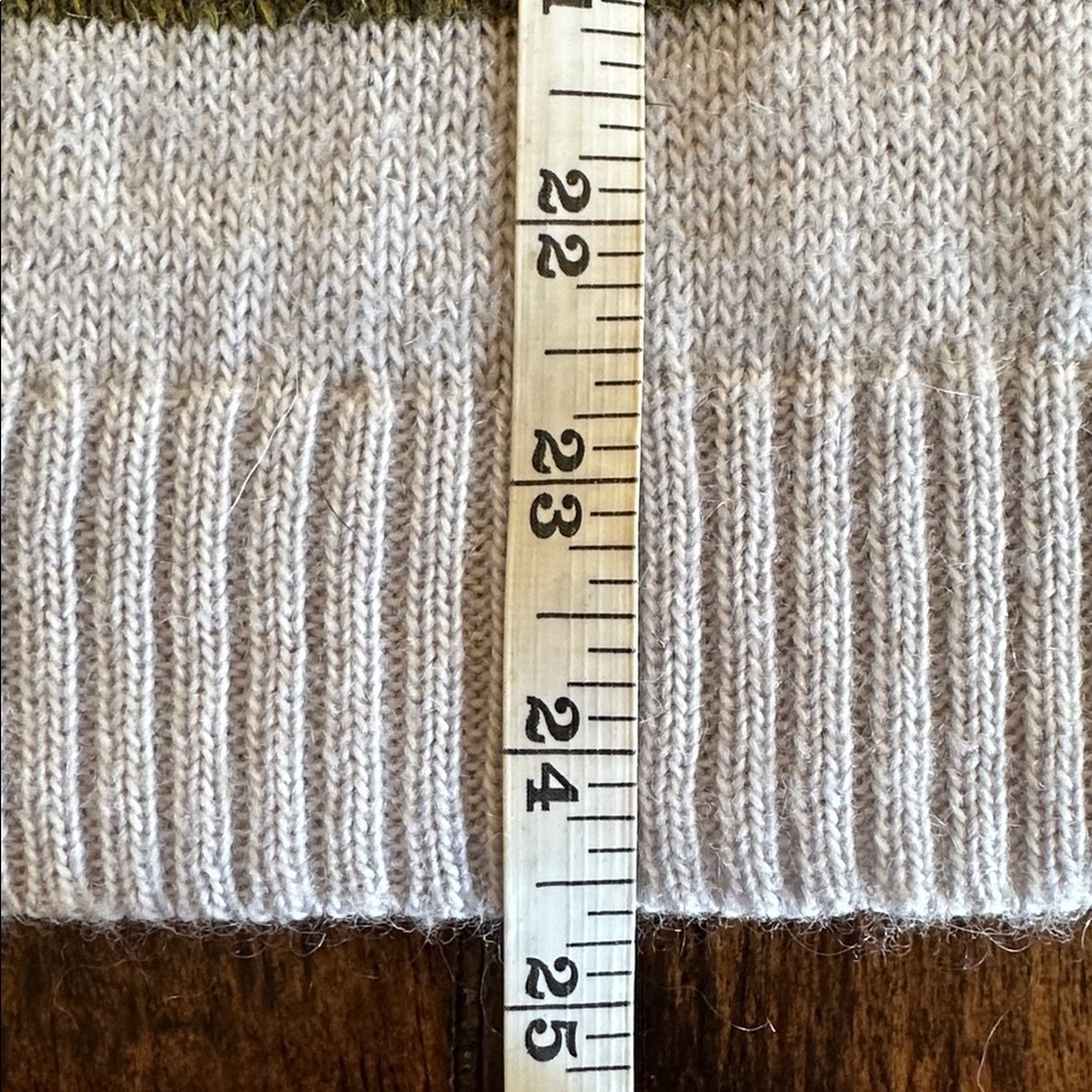 J. Crew | Wool/Mohair Blend Fairisle/Aztec Crewneck Sweater, Size S - Picture 8 of 8